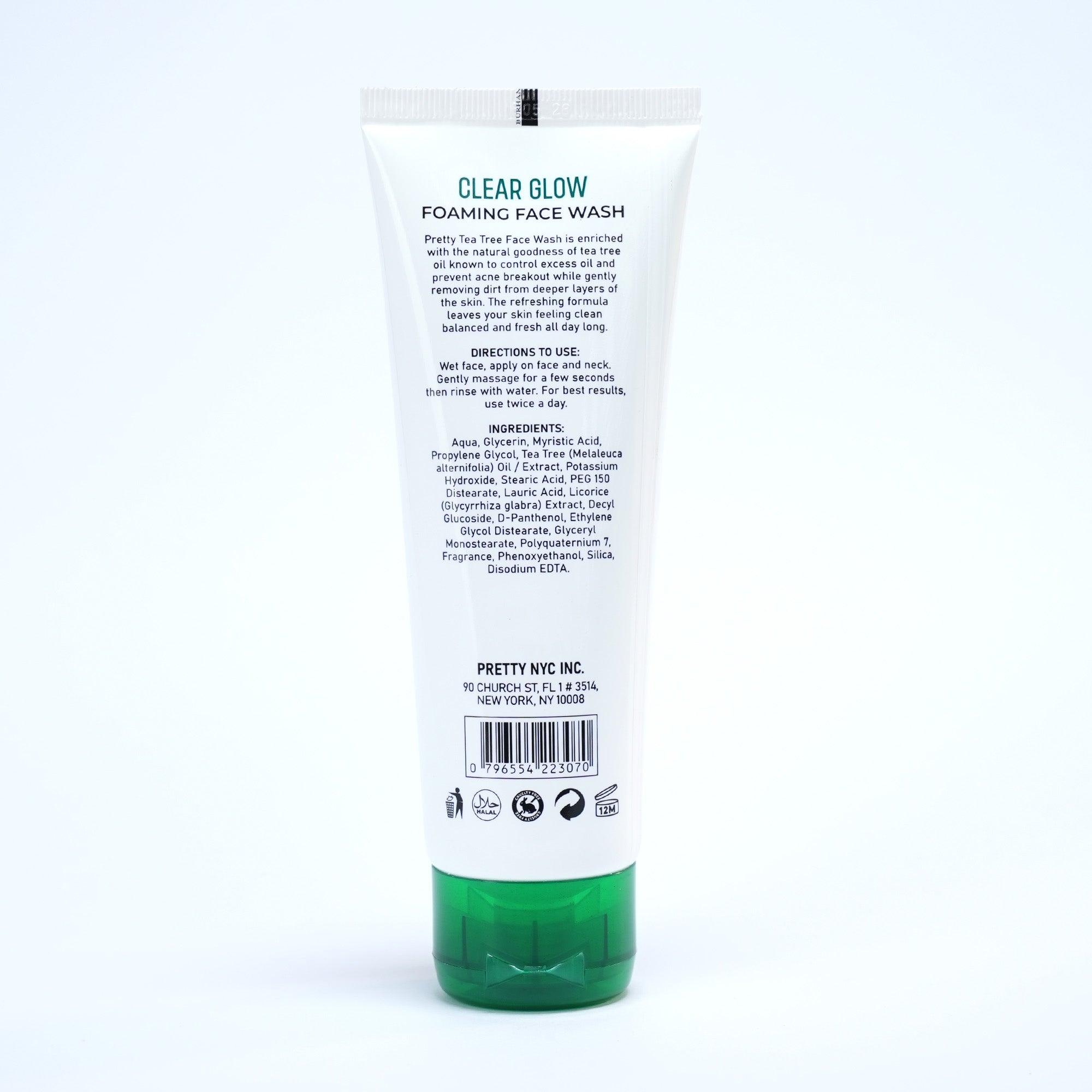 Pretty Clean Glow Tea Tree Face wash