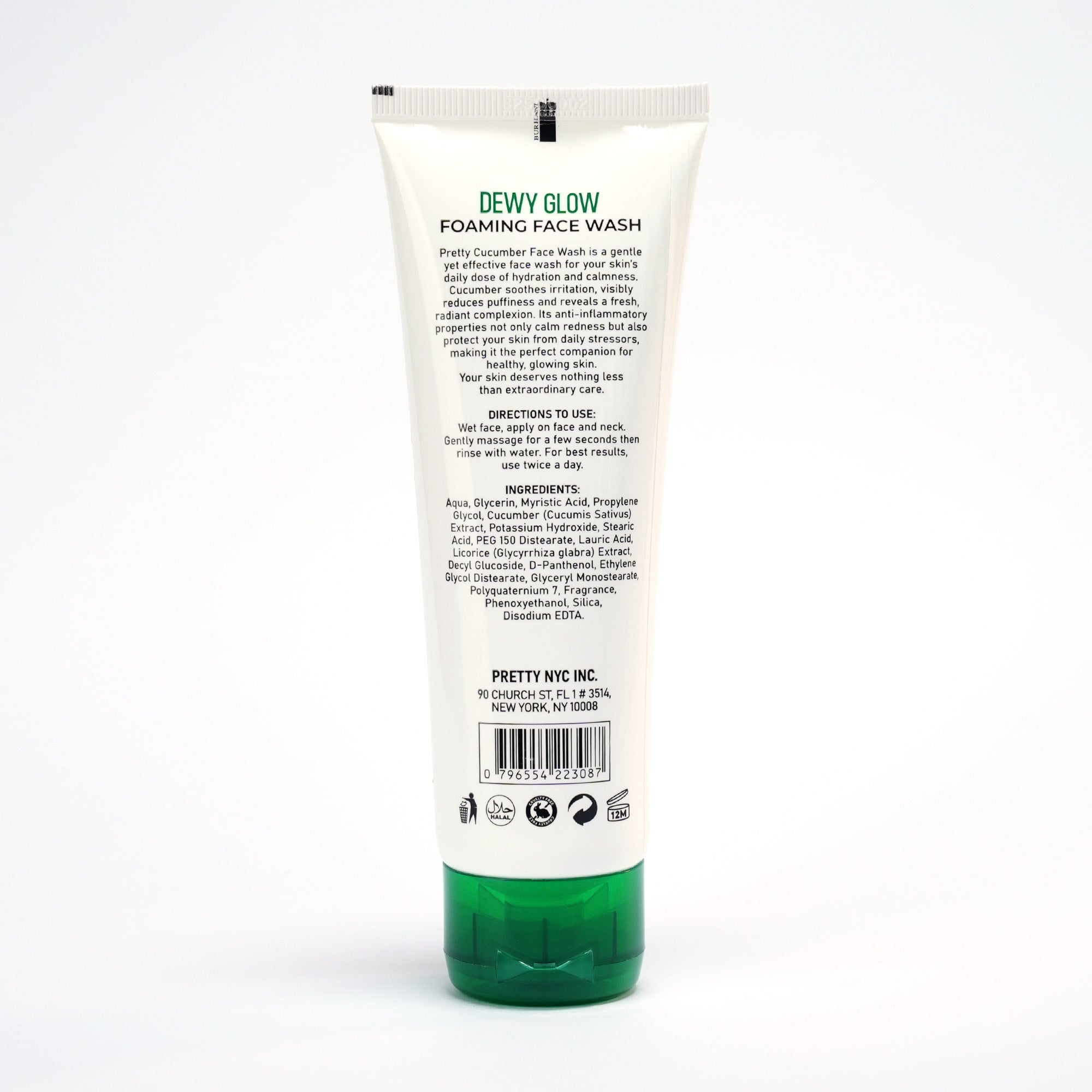 Pretty Dewy Glow Cucumber Face Wash