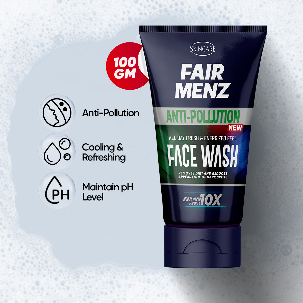 Fair menz Anti Pollution Face wash 10X Formula