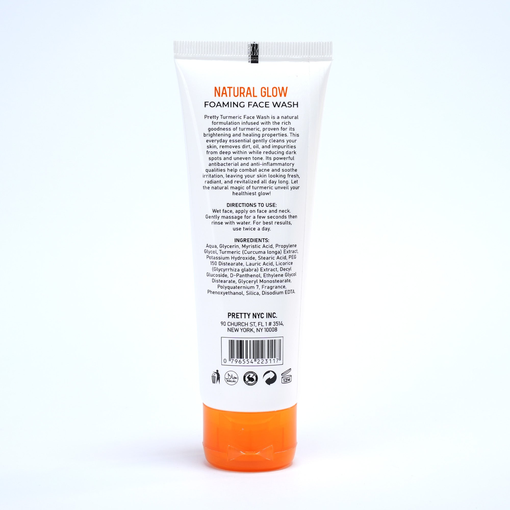 Pretty Natural Glow Turmeric Face Wash