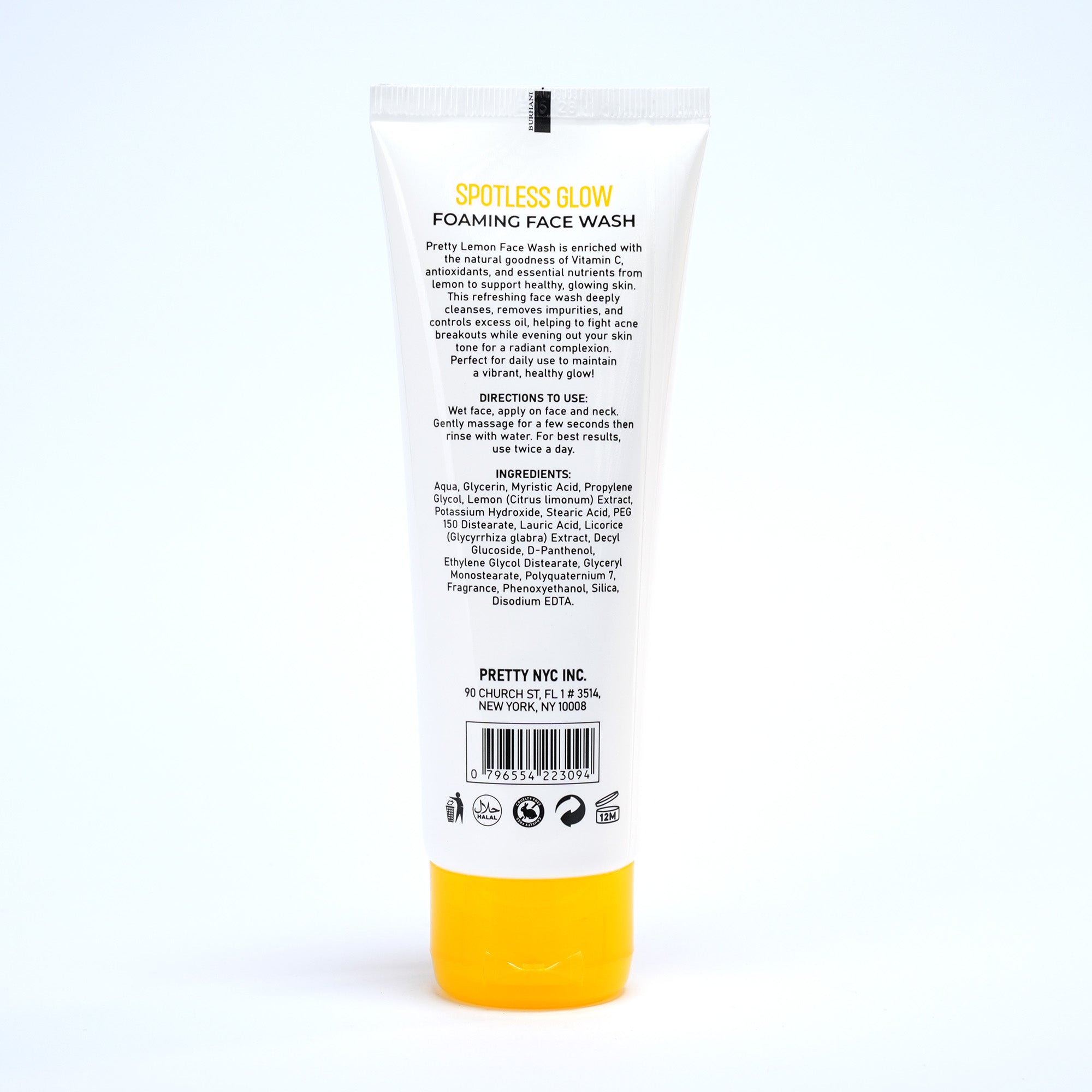 Pretty Spotless Glow Lemon Face Wash